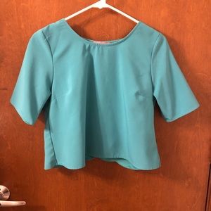 NWOT Blue Harper Top. Size S.